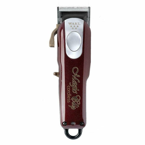 Wahl Cordless Clipper (Red & Silver) – 8148